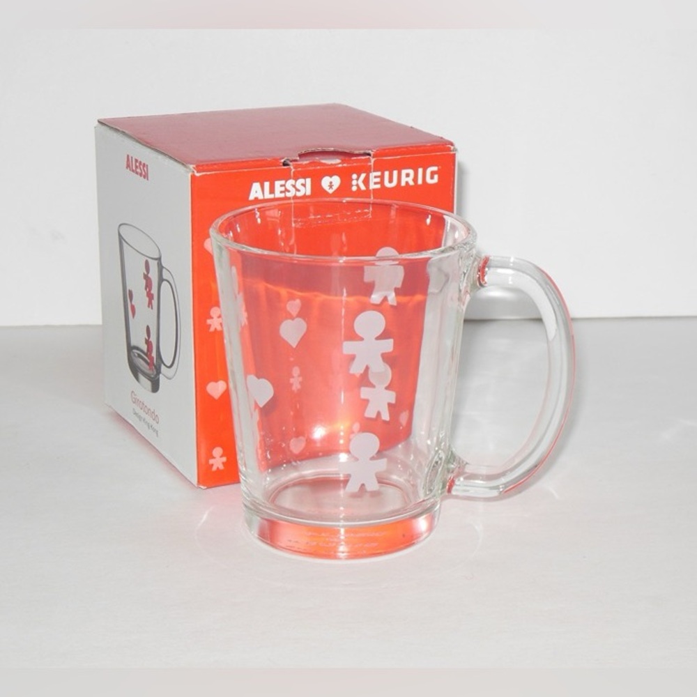 ALESSI x KEURIG Girotondo LIMITED EDITION Transparent Mug